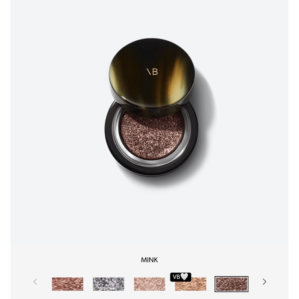 Victoria Beckham Lid Lustre in Mink-swatched only.